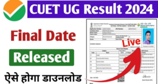 CUET UG Result 2024