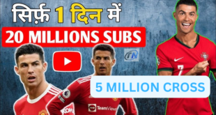 Cristiano Ronaldo YouTube Channel record break